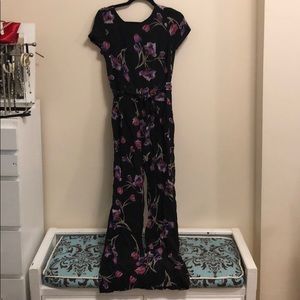 Black floral Yumi Kim Jumpsuit